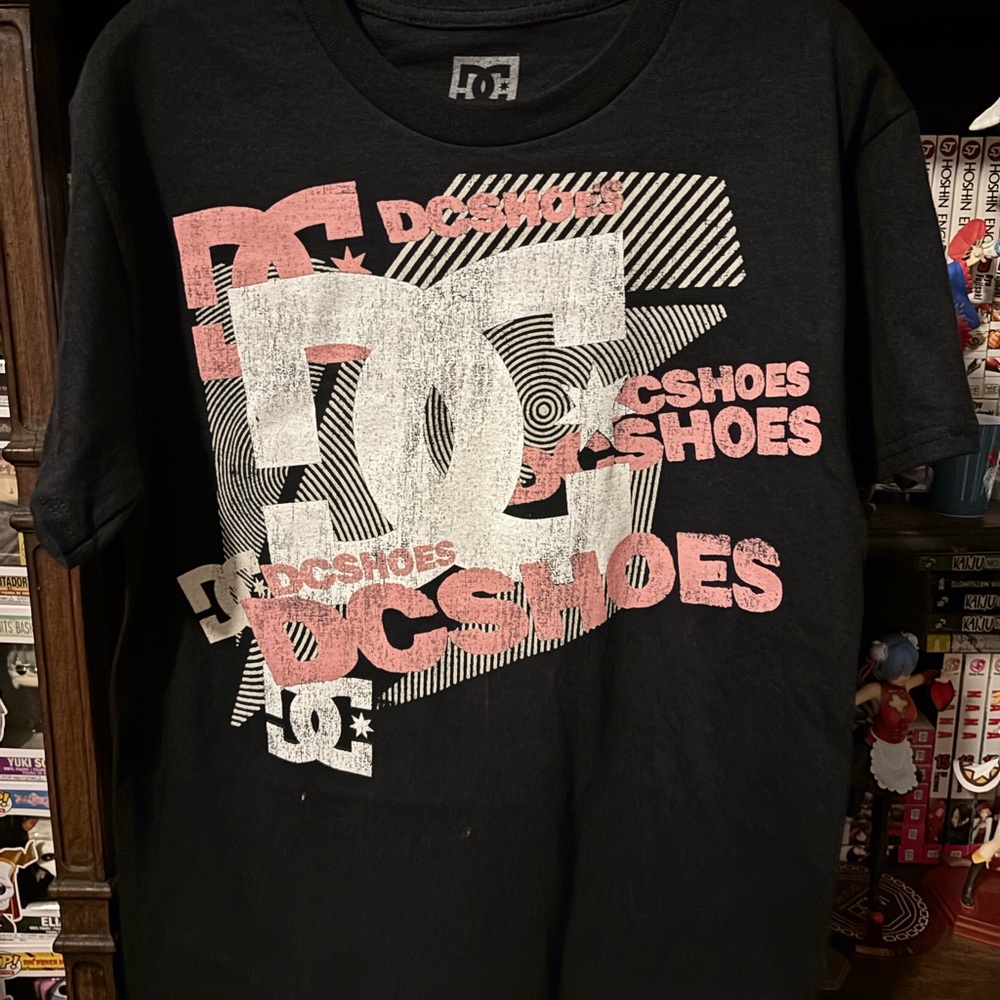 DC Black and White Short Sleeve Tee